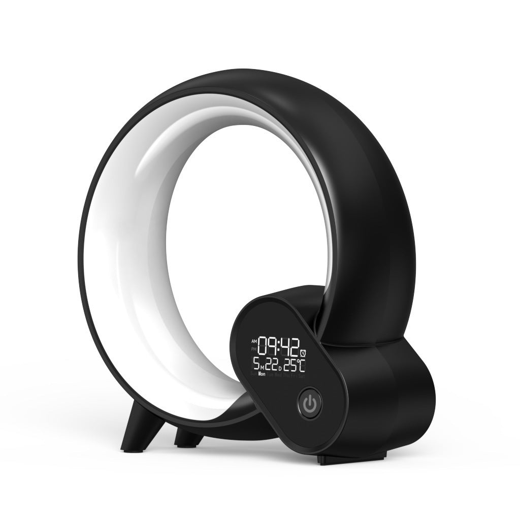 Smart Ring Light With Digital Clock - Home Fun Home