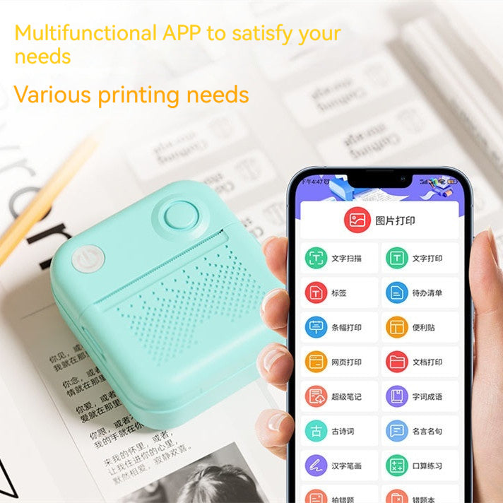 Mini Portable Bluetooth Printer - Home Fun Home