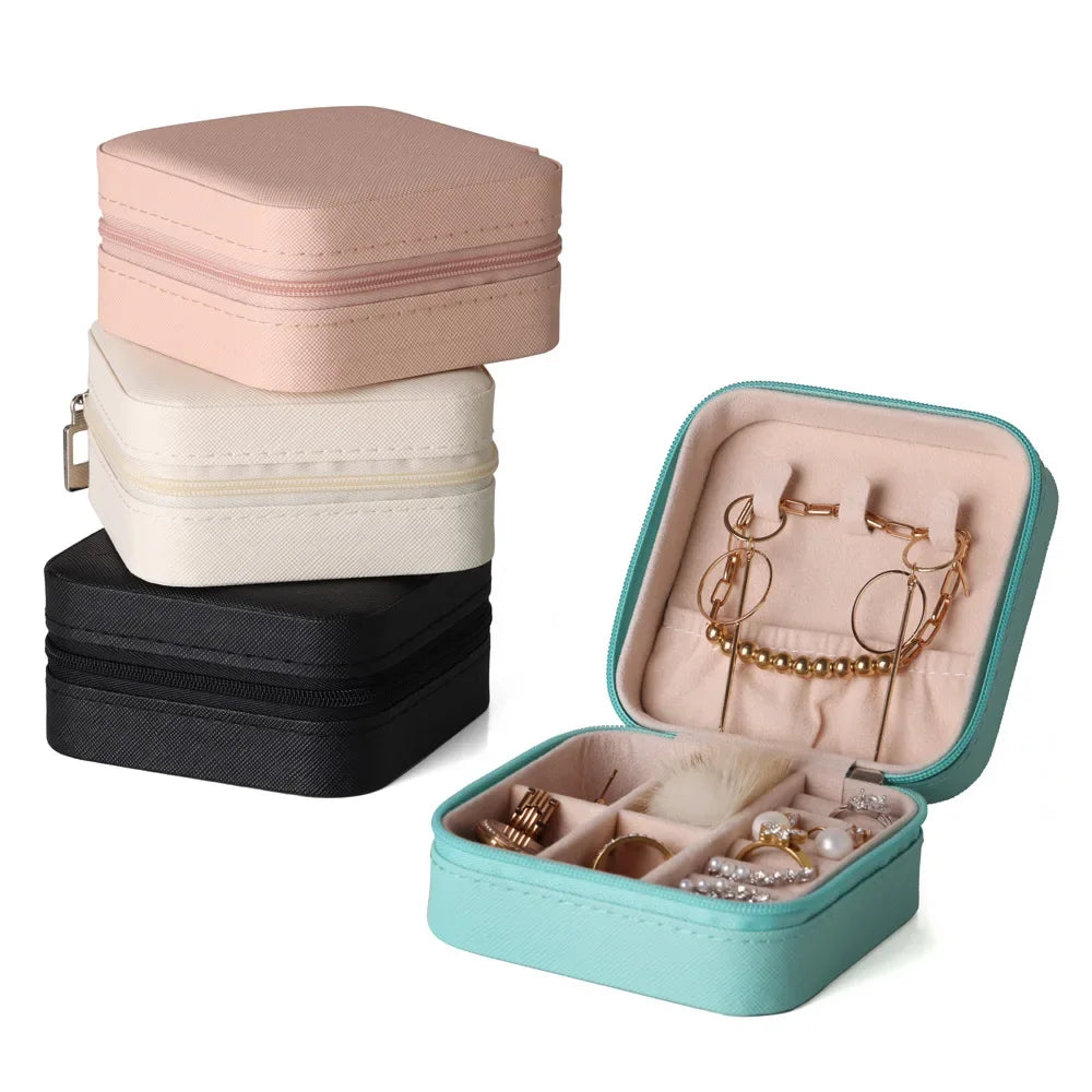 Mini Jewelry Travel Storage Box - Home Fun Home