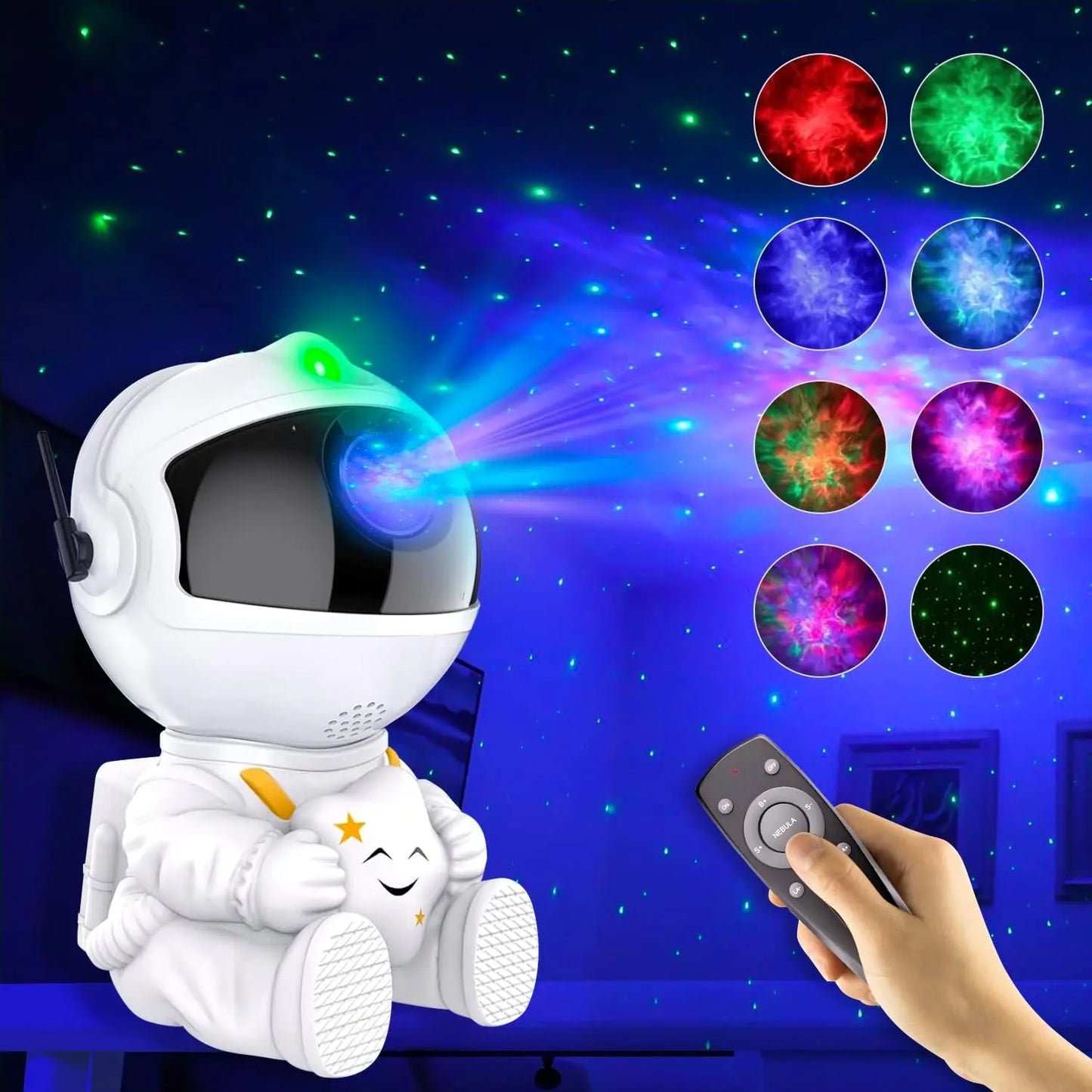 Astronaut Galaxy Projector - Home Fun Home