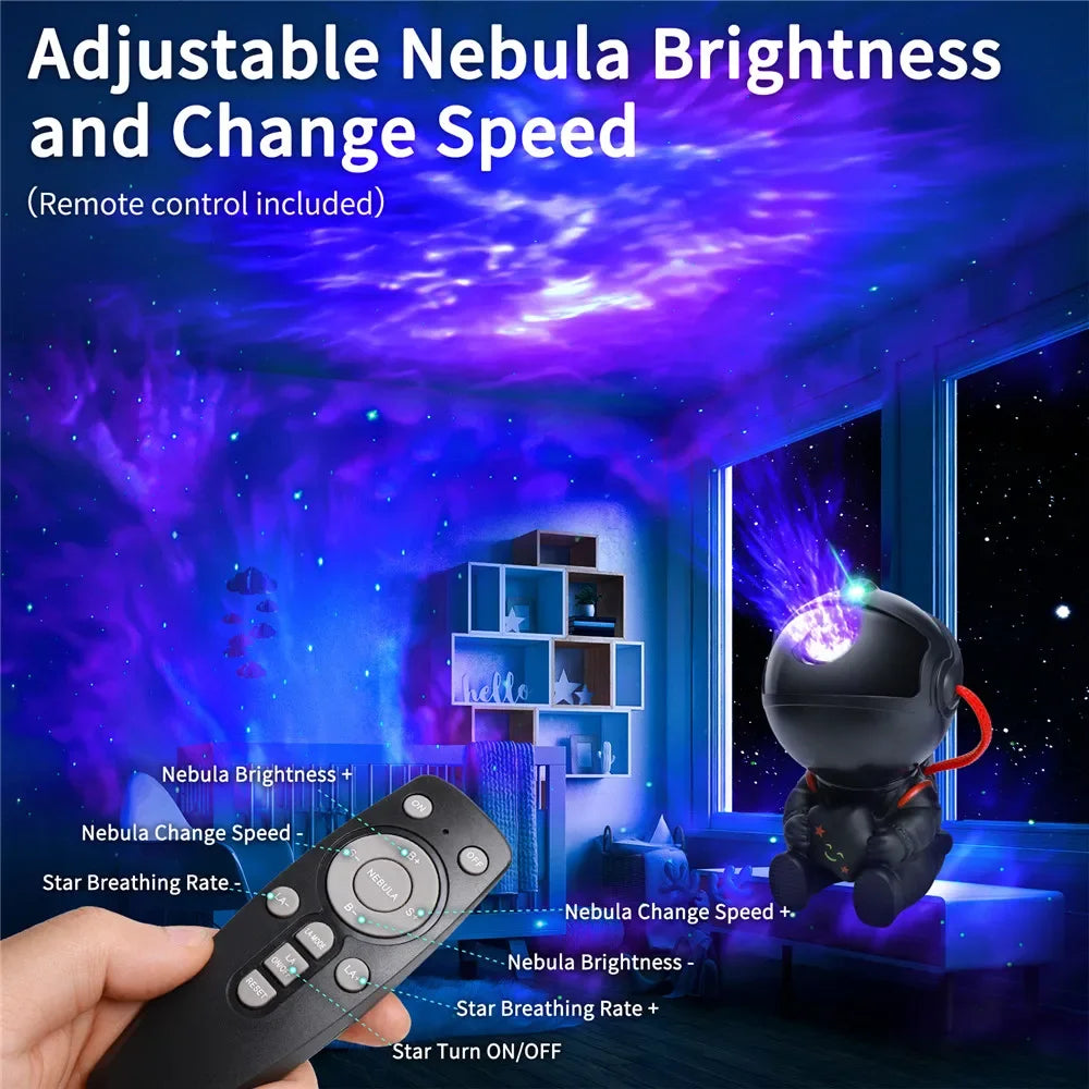 Astronaut Galaxy Projector - Home Fun Home