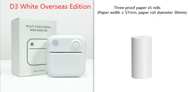 Mini Portable Bluetooth Printer - Home Fun Home