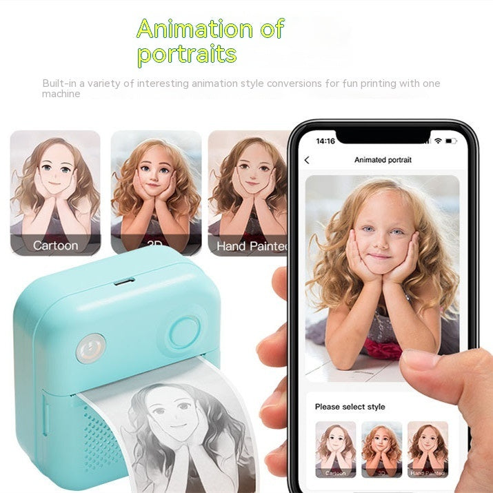 Mini Portable Bluetooth Printer - Home Fun Home