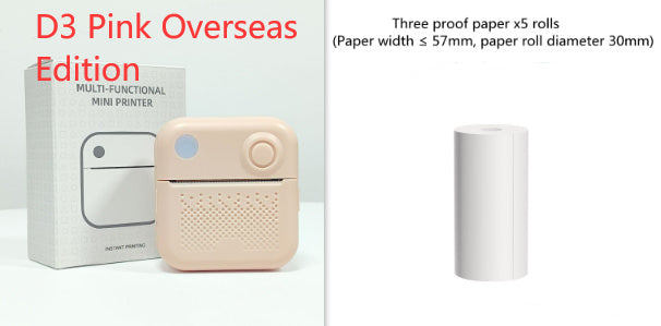 Mini Portable Bluetooth Printer - Home Fun Home